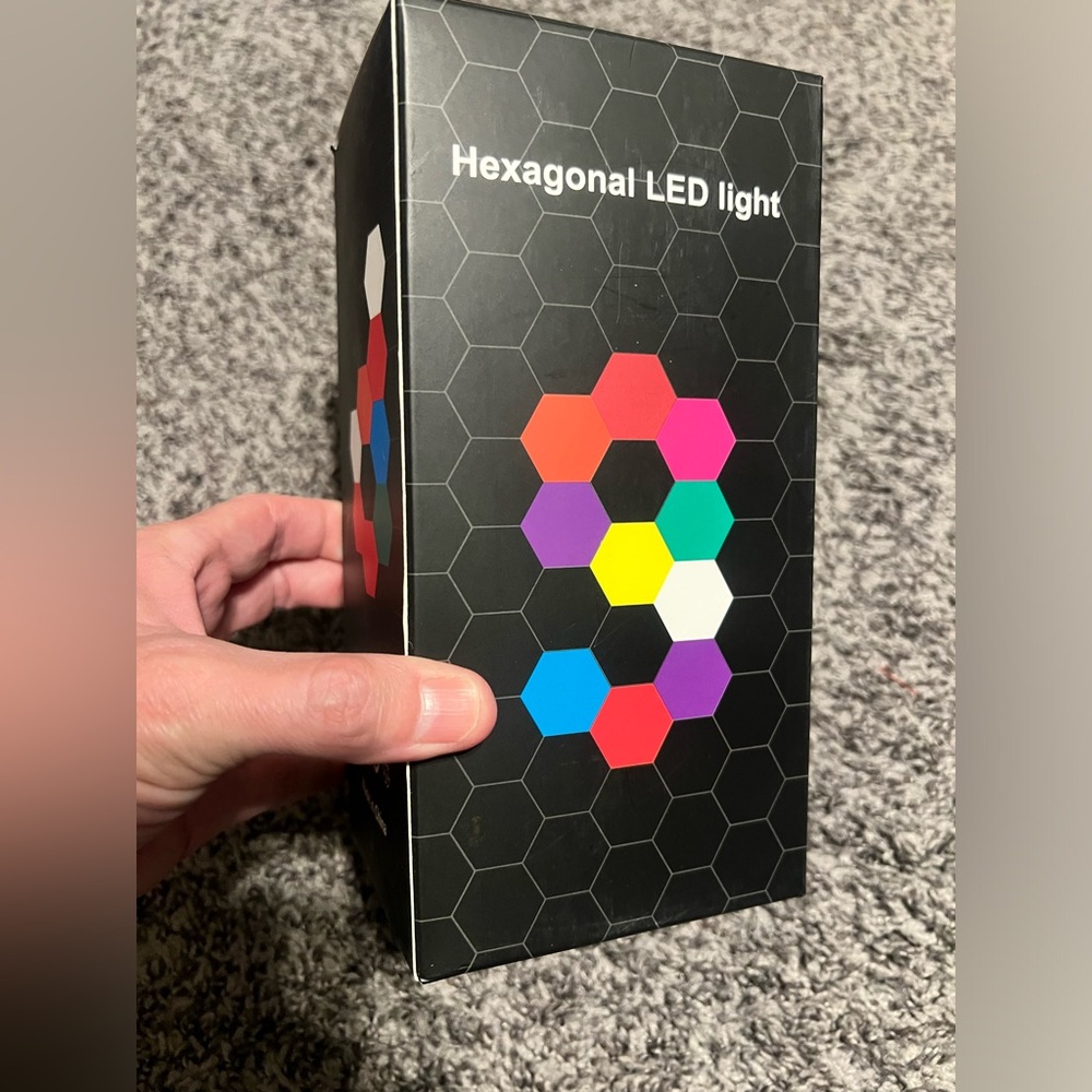 Hexagon Lights, Smart LED Wall Lights 6 pack